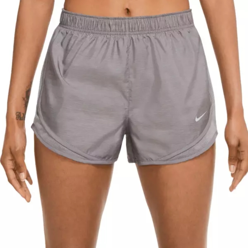 Nike Women's Tempo Dry Core 3'' Running Shorts Grey